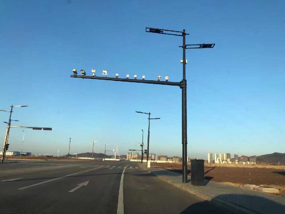 蛟河市黑龙江佳木斯综合路灯杆项目