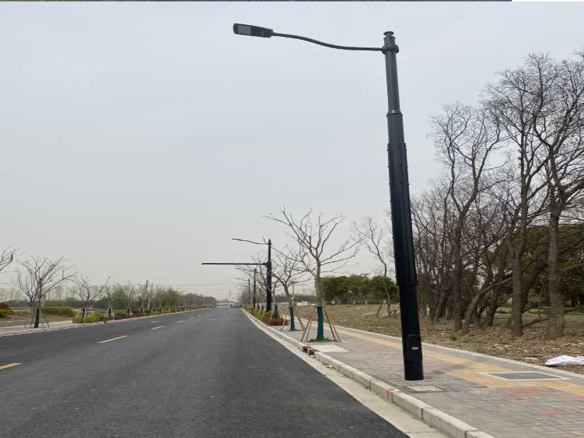 蛟河市上海综合杆 太阳能路灯工程
